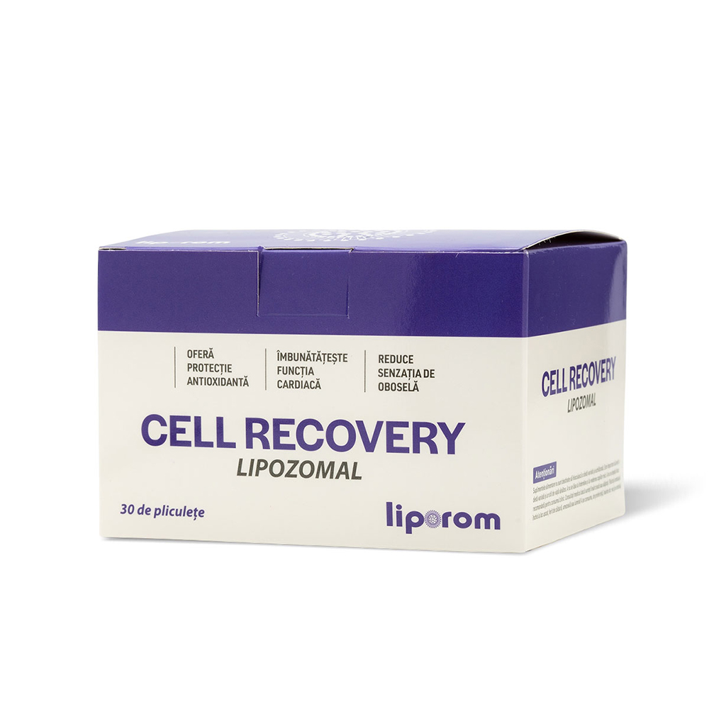 Cell Recovery Lipozomal, 30 plicuri x 10 ml, Liporom