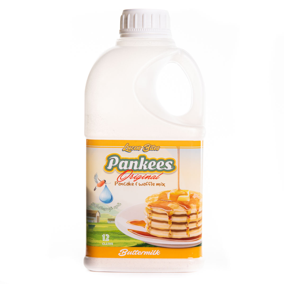 Mix pentru clatite pufoase Buttermilk Pankees, 290 g, Lucas Bites