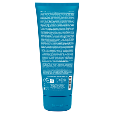 Balsam de curatare pentru par cret sau ondulat Curls Semi di Lino, 200 ml, Alfaparf 743815