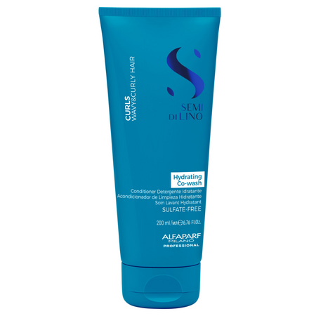 Balsam de curatare pentru par cret sau ondulat Curls Semi di Lino, 200 ml, Alfaparf