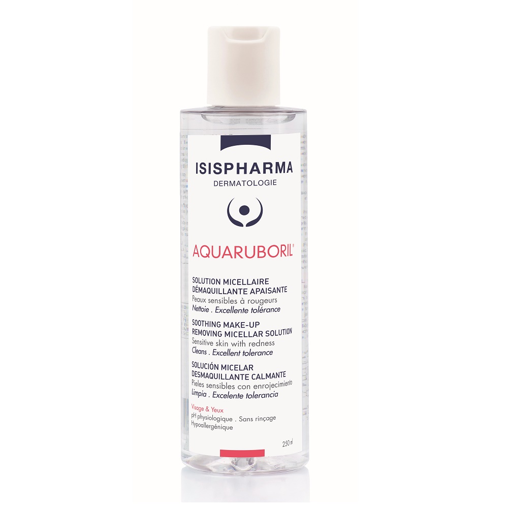 Solutie micelara demachianta Aquaruboril, 250 ml, IsisPharma