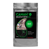 Fibre din seminte de canepa eco Breakfast Detox, 300 g, Canah