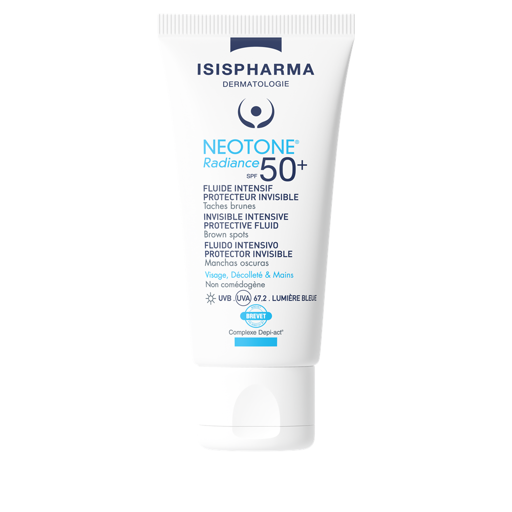 Crema depigmentanta cu fotoprotectie NeoTone Radiance SPF 50, 30 ml, Isispharma