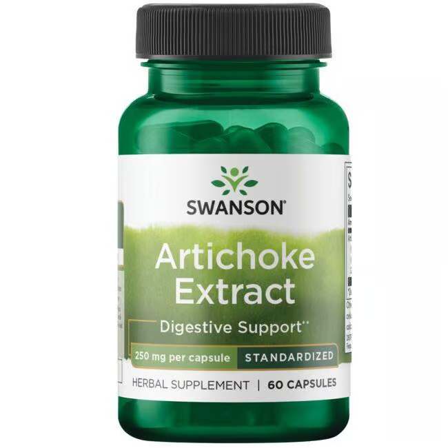 Artichoke extract, 250 mg, 60 capsule, Swanson