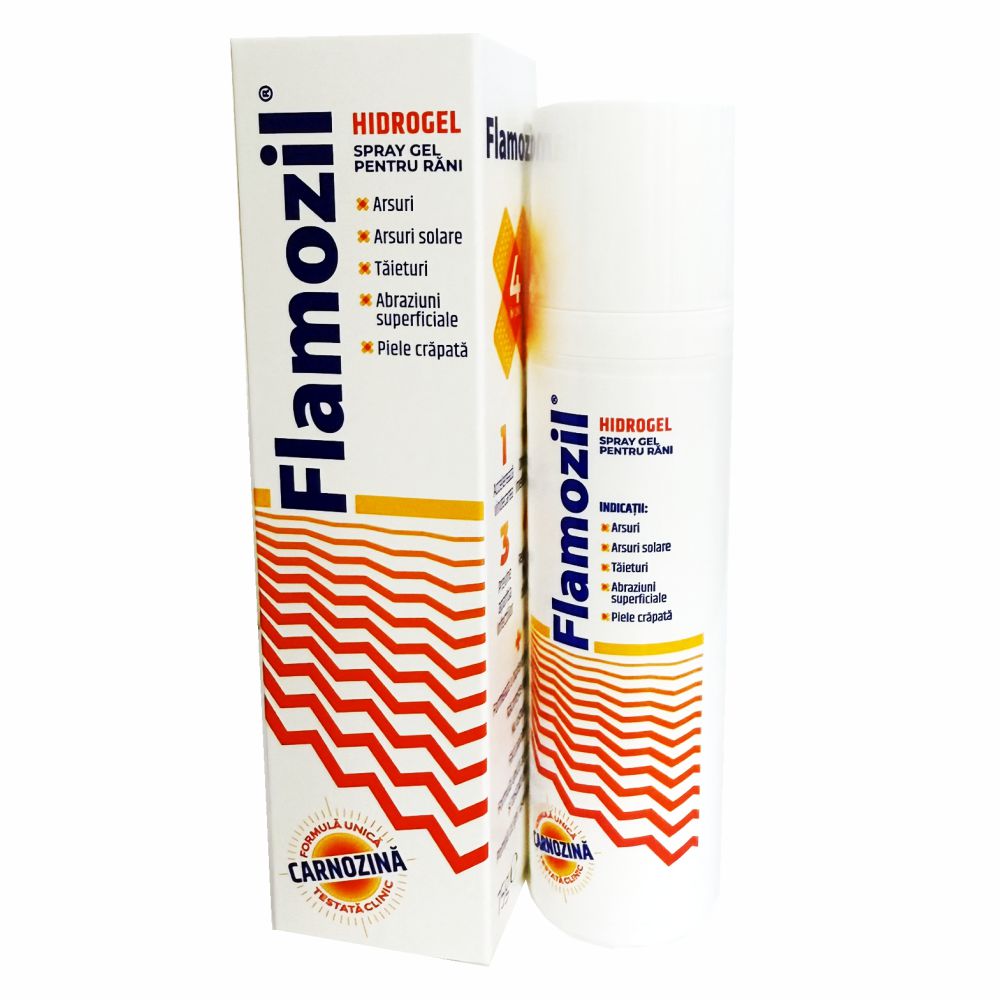 Hidrogel spray gel pentru răni Flamozil, 75 g, Lab Oystershell