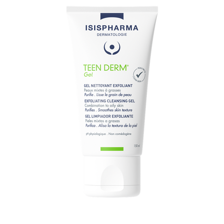 Gel exfoliant Teen Derm, 150 ml, Isispharma
