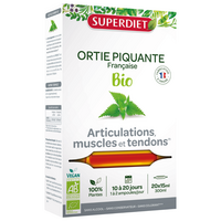 Urzica bio, 20 fiole x 15 ml, SuperDiet