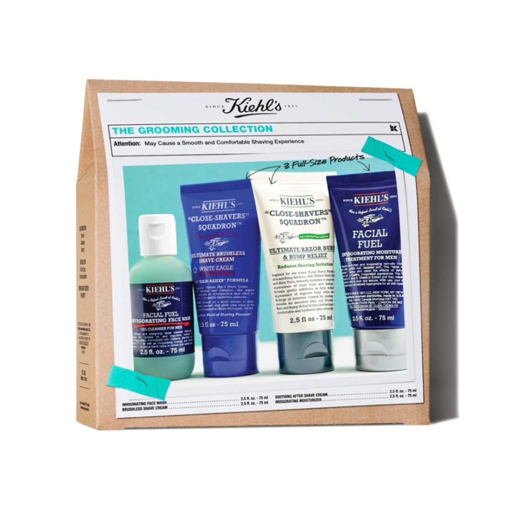 Set pentru barbierit si hidratare The Grooming Regimen, Kiehl's