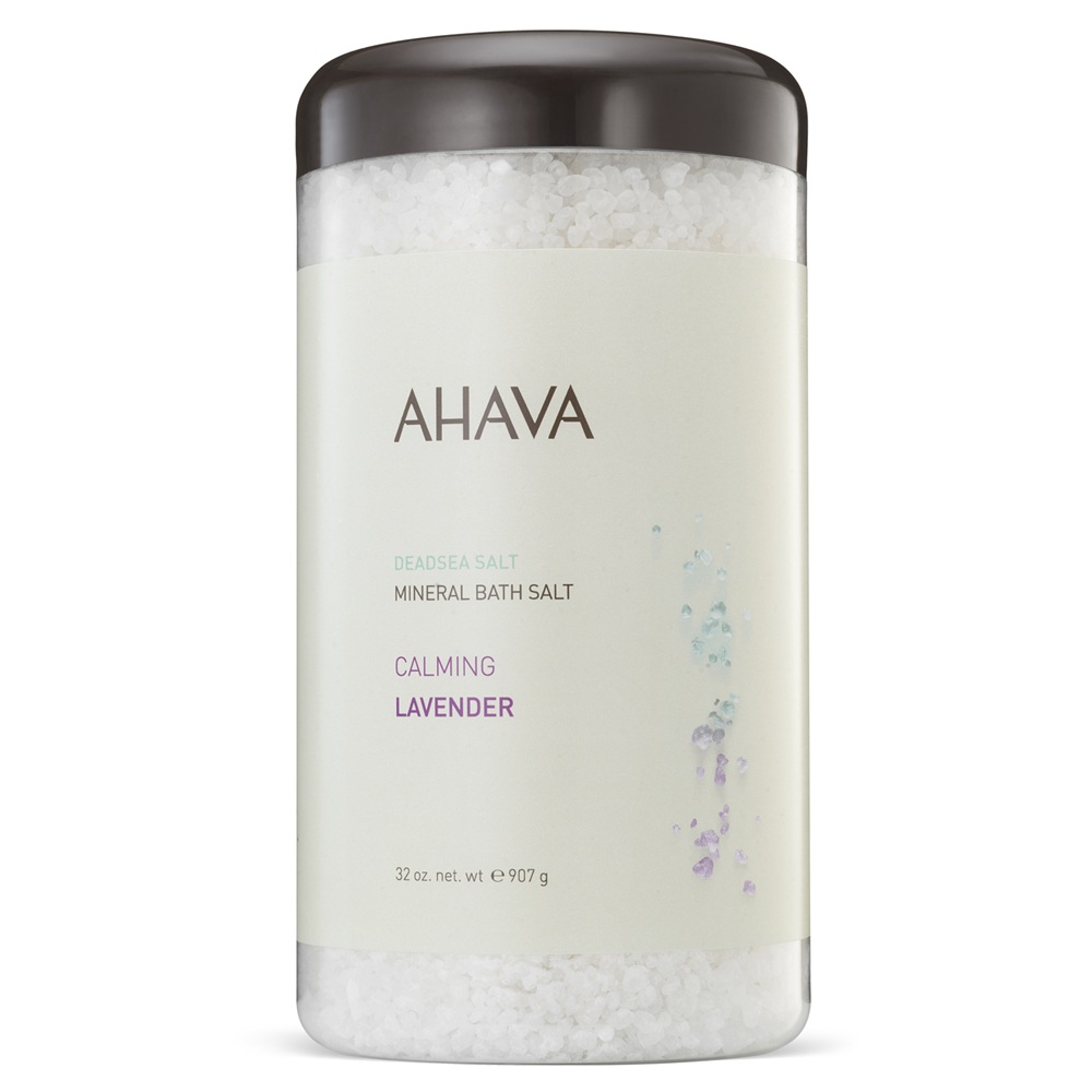 Sare de baie calmanta cu lavanda Deadsea Salt, 907 g, Ahava