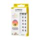 Kit gene false Press-On Falsies Impress, 12 bucati, Kiss 634335