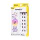 Kit gene false Press-On Falsies Impress, 12 bucati, Kiss 634336