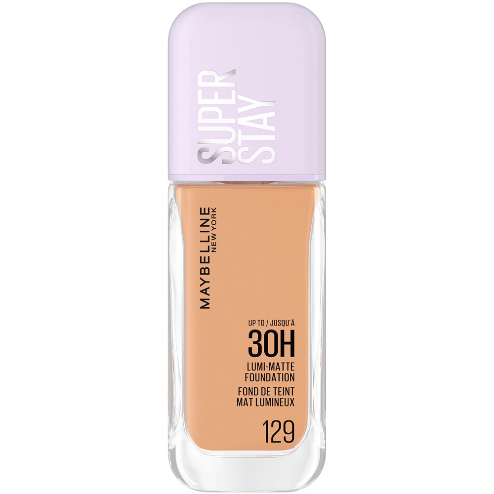 Fond de ten 30H Lumi Matte 129 New York SuperStay, 35 ml, Maybelline