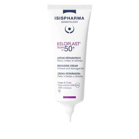 Crema reparatoare Keloplast Scars SPF 50+, 40 ml, Isispharma 633226