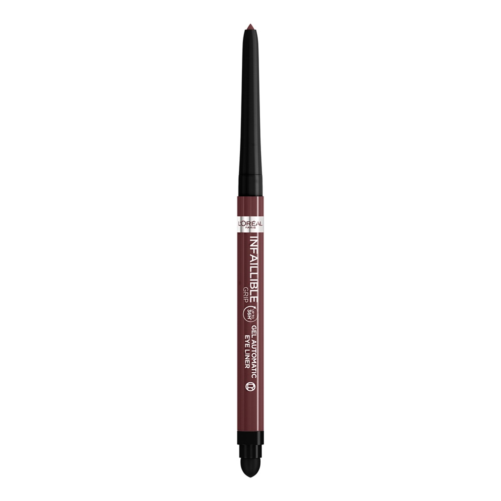 Creion mecanic de ochi Velvet Bordeaux Bronze Blaze Infaillible 36H Grip, 1 g, Loreal