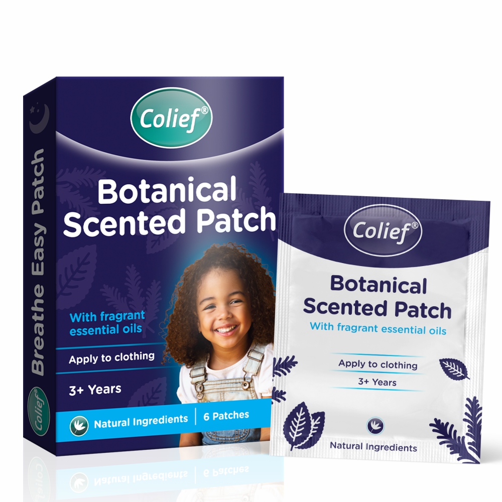 Plasturi aromatici cu uleiuri esentiale Botanical Scented Patch, 6 bucati, Colief