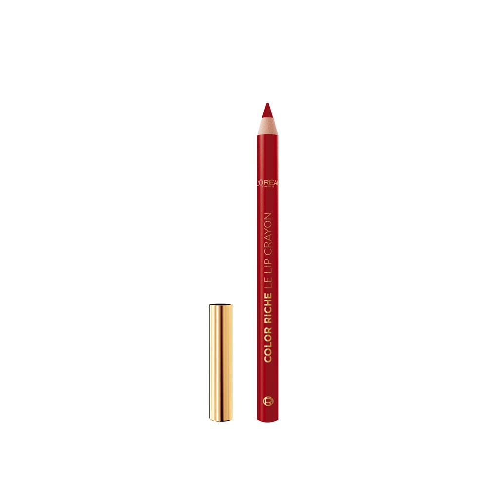 Creion de buze Color Riche Le Lip Crayon 300 Le Rouge Paris, 1.2 g, Loreal