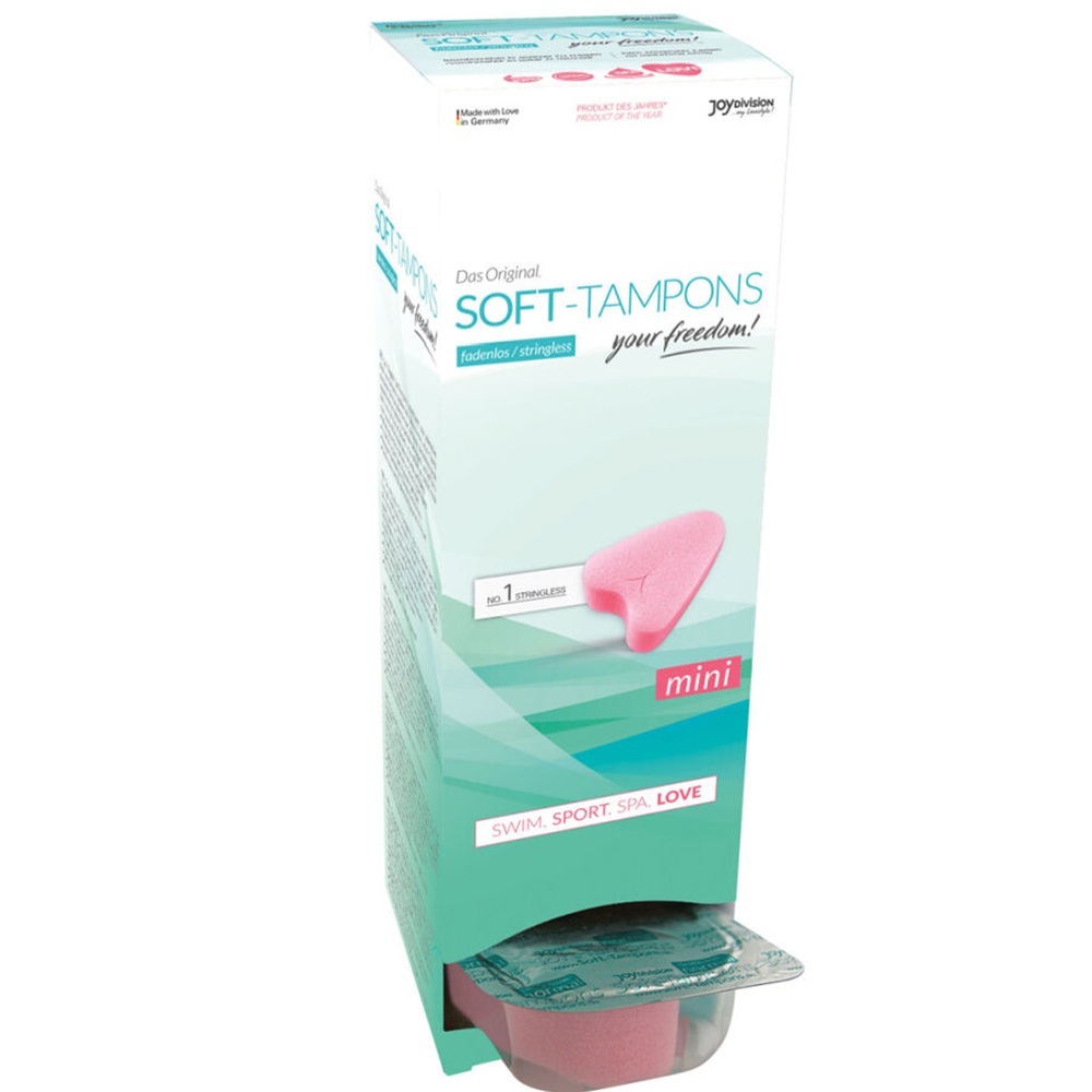 Tampoane tip burete Soft Tampons Original, Mini, 10 bucati, JoyDivision