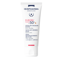 Crema antiroseata nuantatoare cu SPF 50+ Ruboril Expert, 40 ml, Isispharma