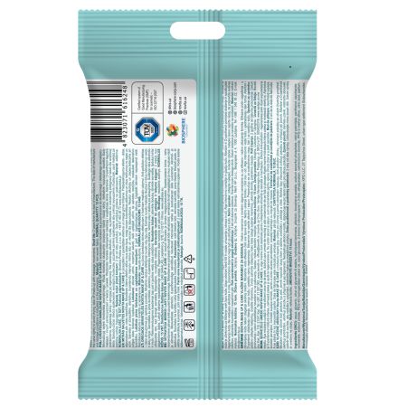 Servetele umede demachiante cu apa micelara si extract de alge marine, 15 bucati, Novita 706807