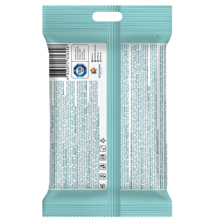 Servetele umede demachiante cu apa micelara si extract de alge marine, 15 bucati, Novita 706807