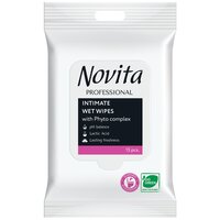 Servetele umede intime cu extracte din plante Proffesional, 15 bucati, Novita
