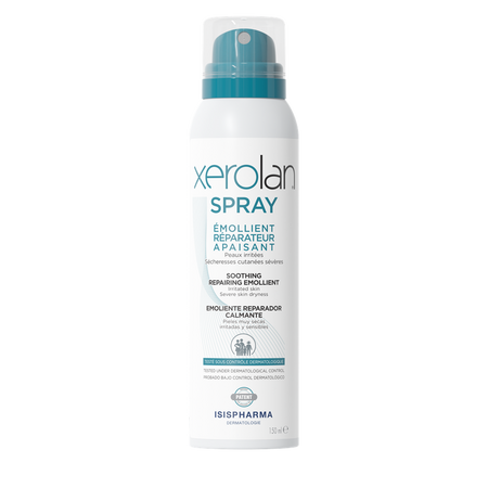 Spray emolient reparator pentru pielea fragila Xerolan, 150 ml, Isis Pharma