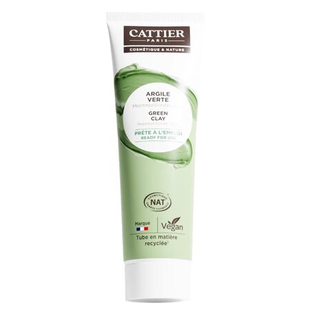 Argila verde pura, 100 ml, Cattier