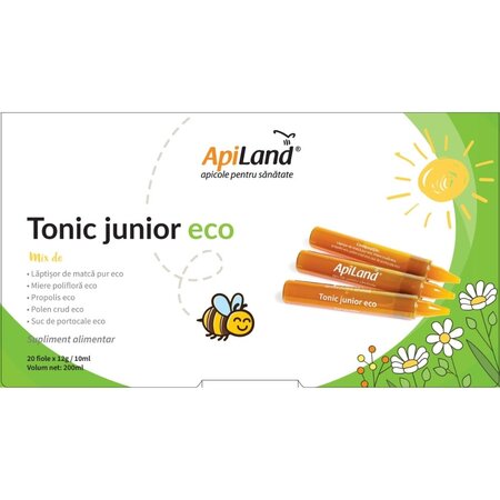 Tonic Junior eco, 20 fiole, ApiLand 700893