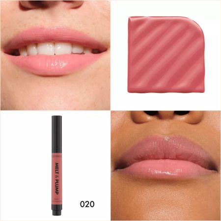 Luciu de buze, 020 Hyp-nude-tized, Melt & Plump, 1.8 ml, Catrice 664814