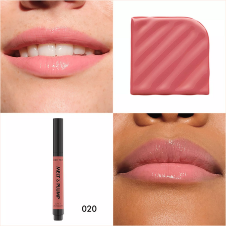 Luciu de buze, 020 Hyp-nude-tized, Melt & Plump, 1.8 ml, Catrice 664814