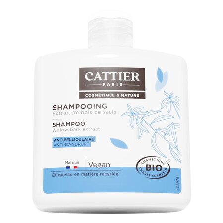 Sampon antimatreata cu extract de salcie, 250 ml, Cattier