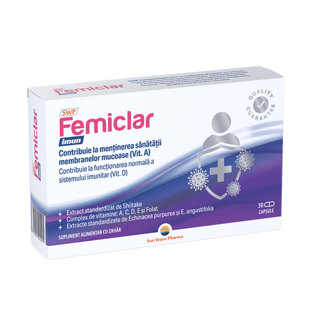 Femiclar Imun, 30 capsule, Sun Wave Pharma