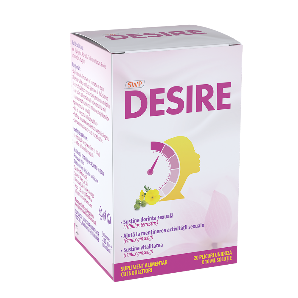 Desire, 20 plicuri x 20 ml, Sun Wave Pharma