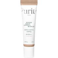 Crema BB multifunctionala cu SPF 30 PA+++ Nuanta 21 Light Beige Wonder Releaf Centella, 30 ml, Purito
