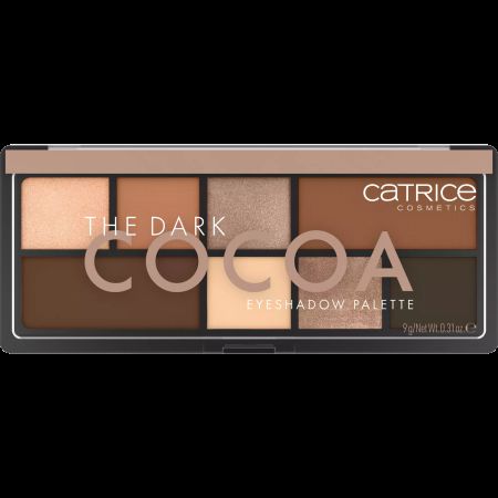 Paleta farduri pentru ochi The Dark Cocoa, 9 g, Catrice 664745