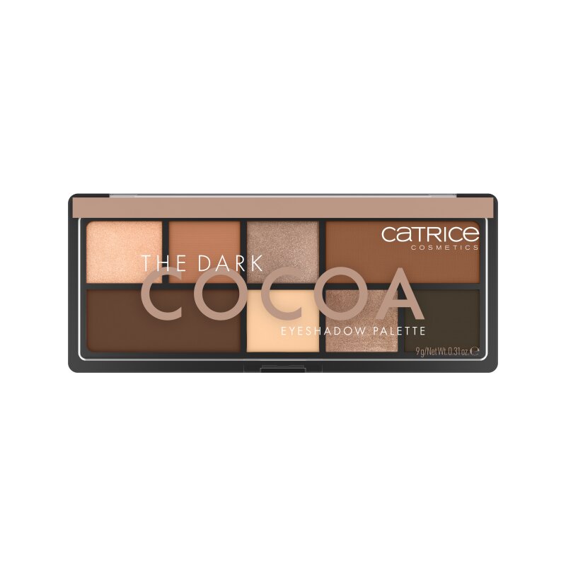 Paleta farduri pentru ochi The Dark Cocoa, 9 g, Catrice