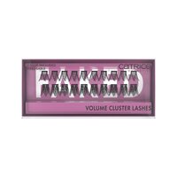 Kit gene false Black, Faked Volume Cluster Lashes, 20 bucati, Catrice