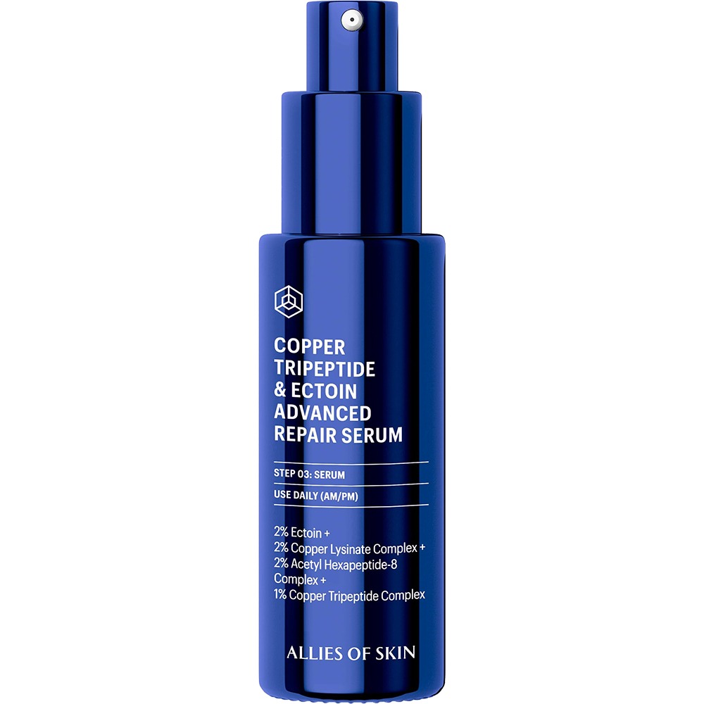 Ser de fata reparator Copper Tripeptide & Ectoin Advanced, 30 ml, Allies of Skin