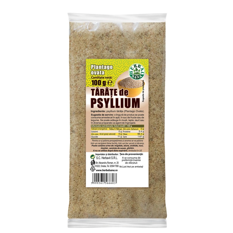 Tarate Psyllium, 100 g, Herbavit