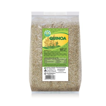 Boabe de Quinoa, 500 g, Herbavit