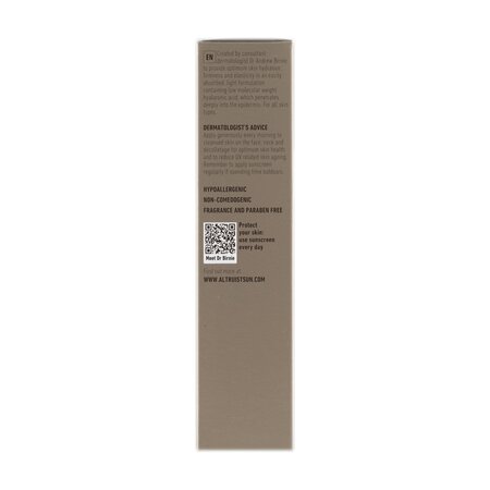 Fluid hidratant cu spf 50 si acid hialuronic, 50 ml, Altruist 739046