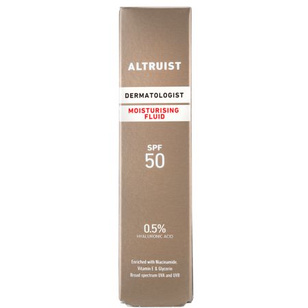 Fluid hidratant cu spf 50 si acid hialuronic, 50 ml, Altruist 685579