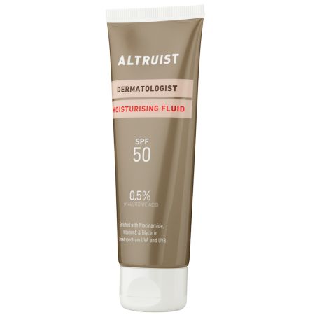 Fluid hidratant cu spf 50 si acid hialuronic, 50 ml, Altruist 685582