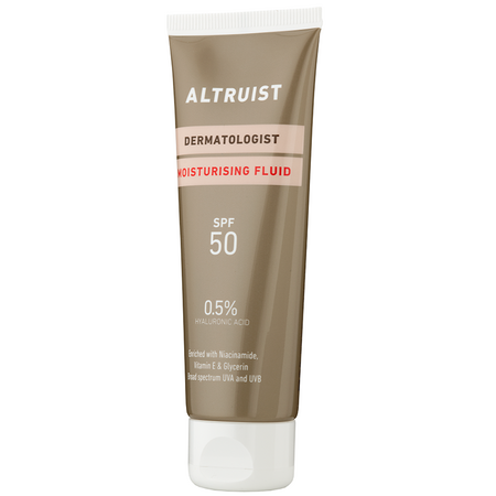 Fluid hidratant cu spf 50 si acid hialuronic, 50 ml, Altruist 685582
