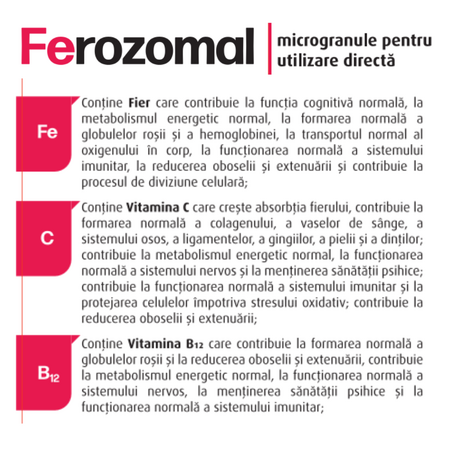 Ferozomal, 30 plicuri, Alkaloid 636179