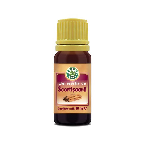 Ulei esential de scortisoara 100% pur, 10 ml, Herbavit