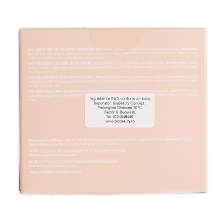 Crema de fata gel cu colagen pentru fermitate si revitalizarea tenului Collagen Jelly Cream, 110 ml, Medicube 739089