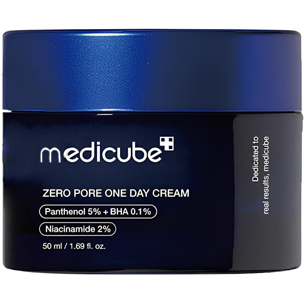 Crema de fata hidratanta pentru micsorarea dimensiunii porilor si hidratare intensiva Zero Pore One Day Cream, 50 ml, Medicube