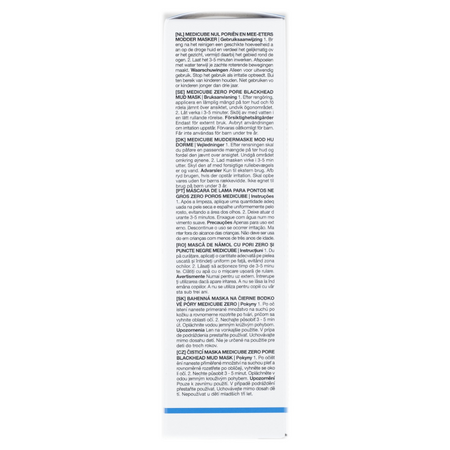 Masca purificatoare cu argila pentru minimizarea porilor Zero Pore Blackhead Mud Mask, 100 g, Medicube 741268