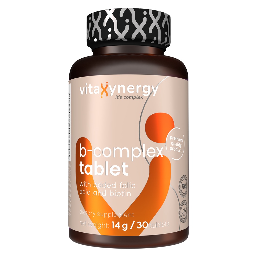 Vitamin B complex, 30 tablete, Vitaxynergy